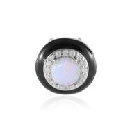 Australischer Opal-Silberanhänger