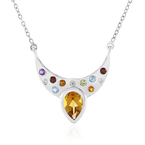 Collar en plata con Citrino