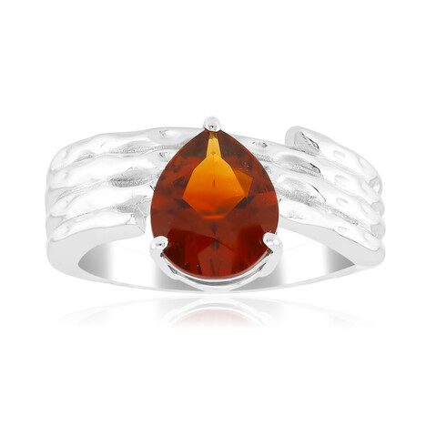 Madeira Citrine Silver Ring (de Melo Essence)