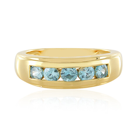 Anillo en plata con Zircón de Ratanak Kirí