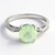 Anello in argento con Prehnite