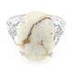 Bague en argent et Magnésite