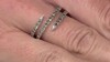 Anillo en plata con Diamante chocolate I2