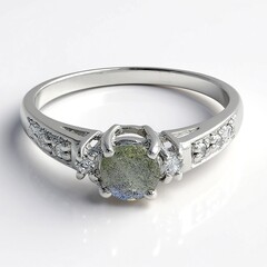 Anello in argento con Spectrolite