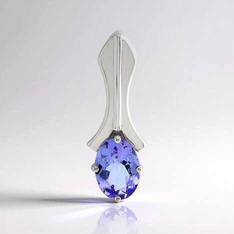 Ciondolo in argento con Tanzanite (Pallanova)
