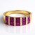 Anello in oro con Rubino Mozambico AAA