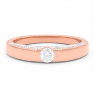 Bague en or et Diamant SI1 (G) (Annette)