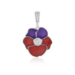 Colgante en plata con Zircón (Adela Silber)