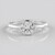 Anello in oro con Zircone