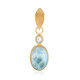 Ciondolo in argento con Larimar (Bali Barong)