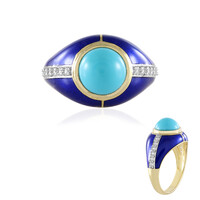 Bague en argent et Turquoise Sleeping Beauty