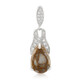 Pendentif en argent et Quartz Dinosaure