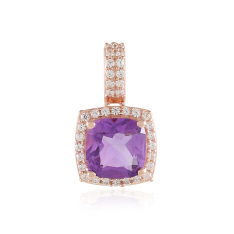 Uruguay-Amethyst-Silberanhänger (de Melo)