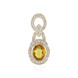 Gelber Ceylon-Saphir-Goldanhänger (AMAYANI)