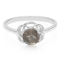 Bague en argent et Spectrolite