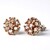 Orecchini in argento con Diamante Champagne