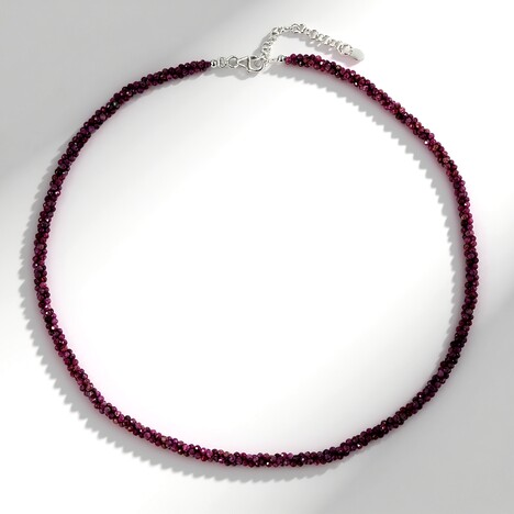 Collana in argento con Rubino