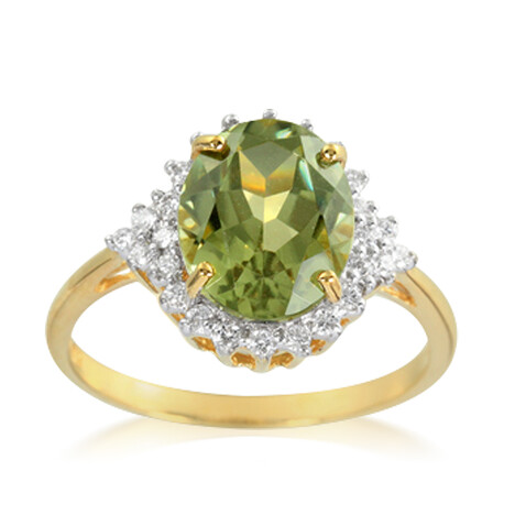 Zilveren ring met een zultaniet