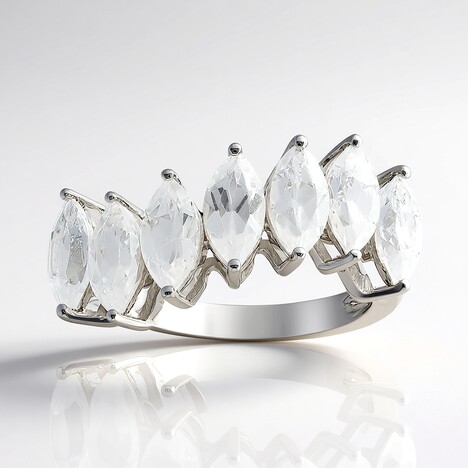 Anello in argento con Zircone (de Melo Essence)