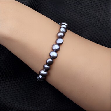 Mystik-Süßwasserzuchtperlen-Armband