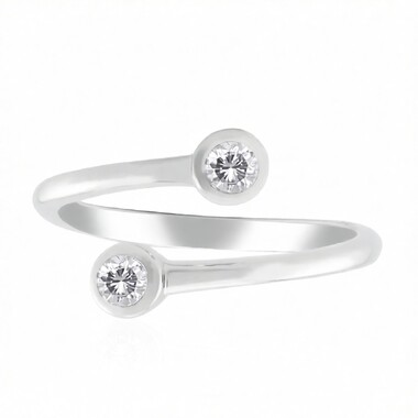 Bague en or et Diamant VVS1 (G) (Annette)