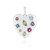 Zilveren hanger met een amethist