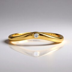 Anello in oro con Diamante IF (D) (Annette)