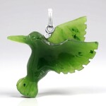 Ciondolo in argento con Giada Canadese