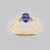 Anello in oro con Tanzanite AAA