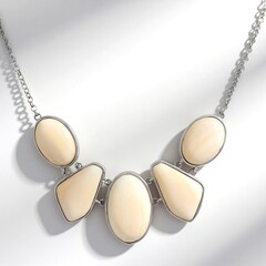 Collana in argento con Madreperla