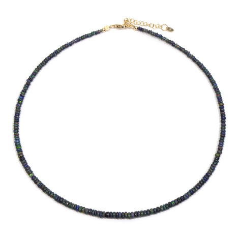 Mezezo-Opal-Silberhalskette