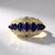 Anello in argento con Sodalite (Gems en Vogue)