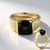 Anello in oro con Indicolite Brasiliana (de Melo)
