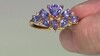 Anillo en plata con Tanzanita (de Melo)