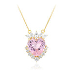 Collana in argento con Kunzite