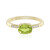 Peridot-Silberring