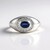 Anello in argento con Cianite del Nepal