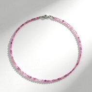 Collier en argent et Kunzite