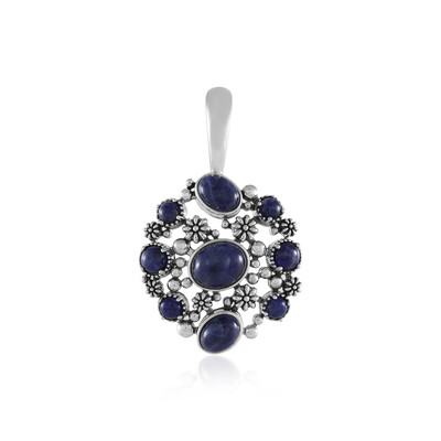 Sodalite Silver Pendant (Desert Chic)