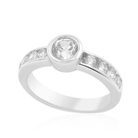 Anello in argento con Zircone