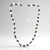 Collana in argento con Perla d'Acqua Dolce Bianca (TPC)