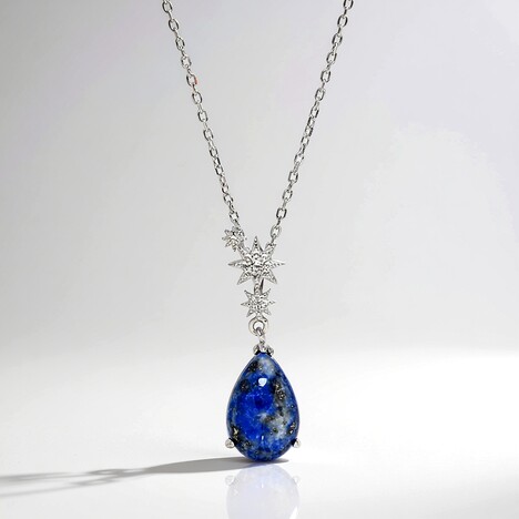 Collana in argento con Lapislazzuli