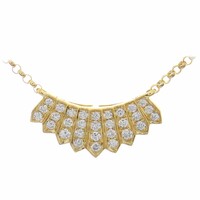 10K SI1 (H) Diamond Gold Necklace