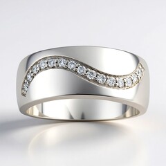 Anello in argento con Diamante I1 (G) (Annette)