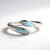 Bague en argent et Larimar