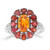 Bague en or et Saphir orange de Ban Ka Cha