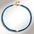 Collana in argento con Apatite Blu Neon (Riya)