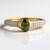 Anello in oro con Zaffiro verde del Queensland (Mark Tremonti)