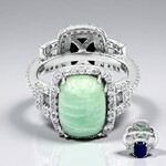 Anello in argento con Amazzonite
