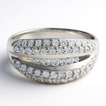 Anello in argento con Zircone